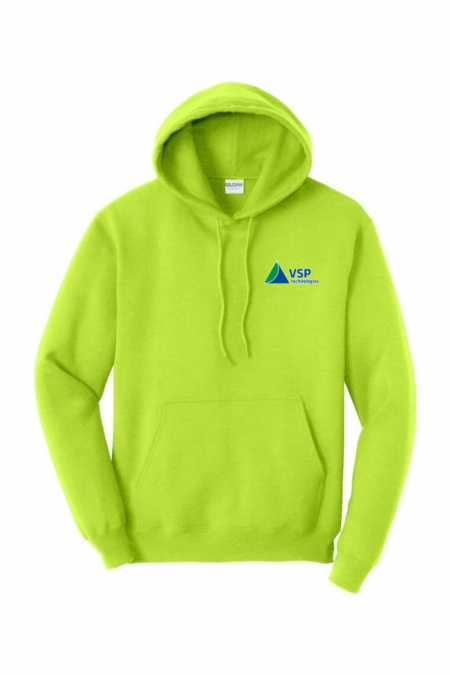 Men's Hooded Sweatshirt - Safety